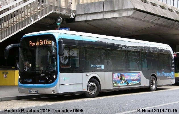 BUS/AUTOBUS: Bolloré Bluebus 2018 Transdev France