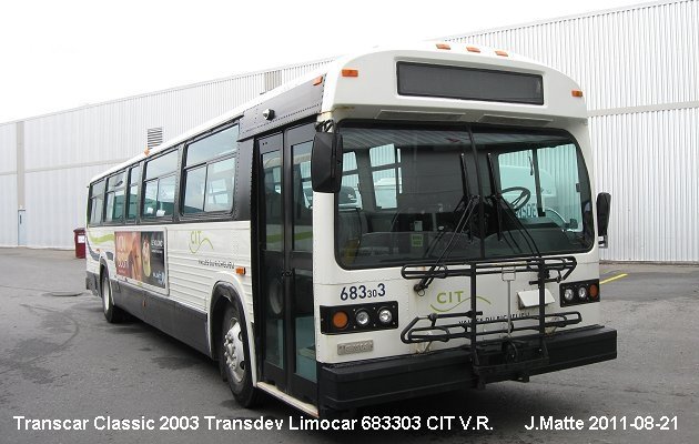 BUS/AUTOBUS: Transcar Classic 2003 Transdev