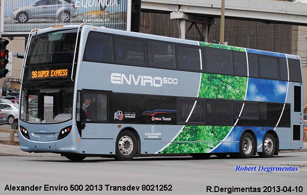 BUS/AUTOBUS: Alexander-Dennis Enviro 500 2013 Veolia-Transdev