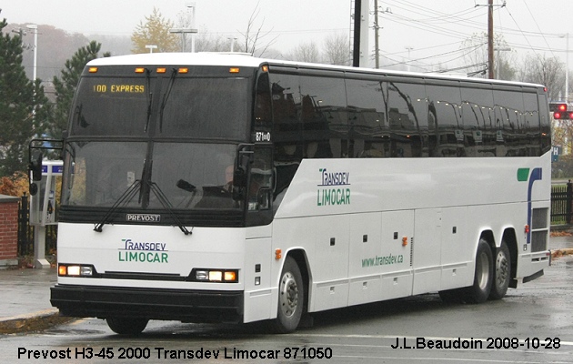 BUS/AUTOBUS: Prevost H3-45 2000 Transdev