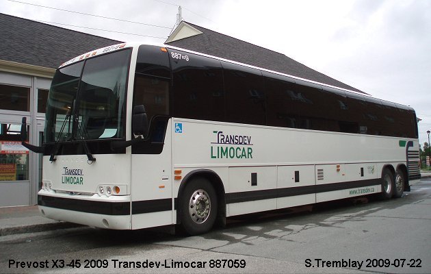BUS/AUTOBUS: Prevost X3-45 2009 Transdev