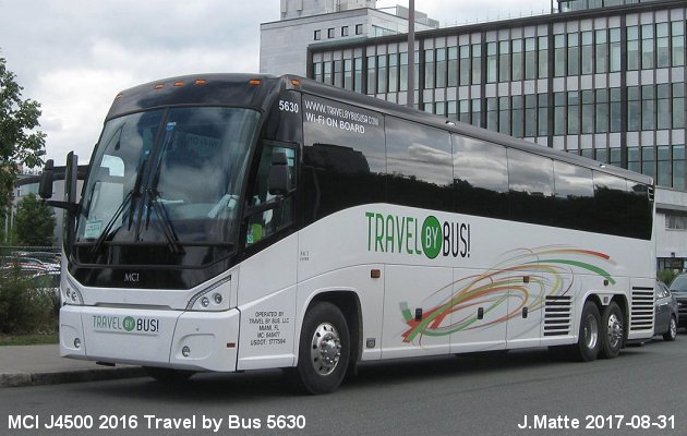 BUS/AUTOBUS: MCI J4500 2016 Travel by Bus