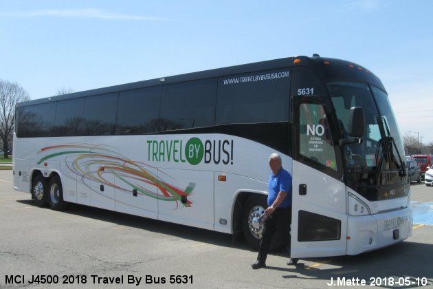 BUS/AUTOBUS: MCI J4500 2018 Travel by Bus