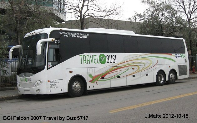 BUS/AUTOBUS: BCI Falcon 2007 Travel by Bus