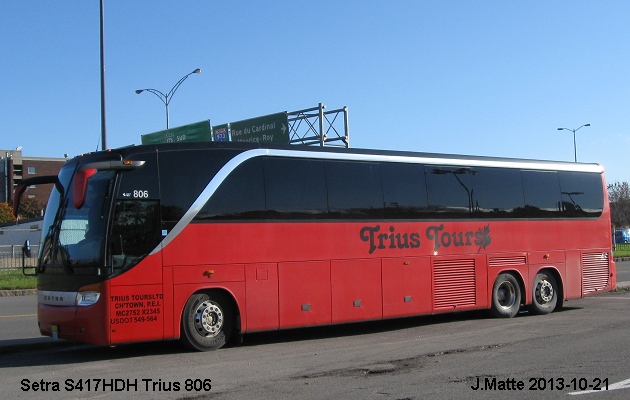 BUS/AUTOBUS: Setra S417HDH 2007 Trius