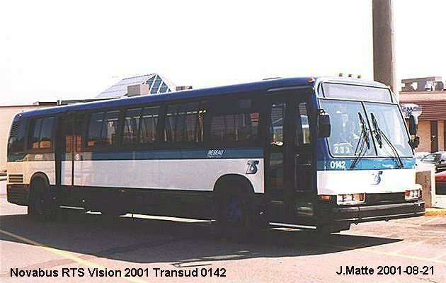 BUS/AUTOBUS: Novabus RTS Vision 2001 Transud