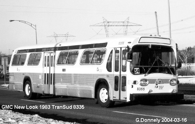 BUS/AUTOBUS: GMC New-Look 1983 TranSud