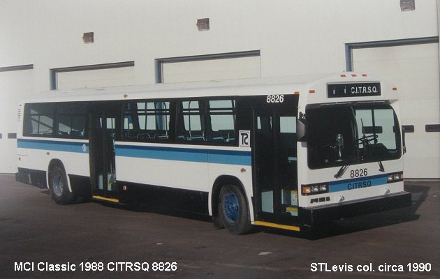 BUS/AUTOBUS: MCI Classic 1988 STLevis