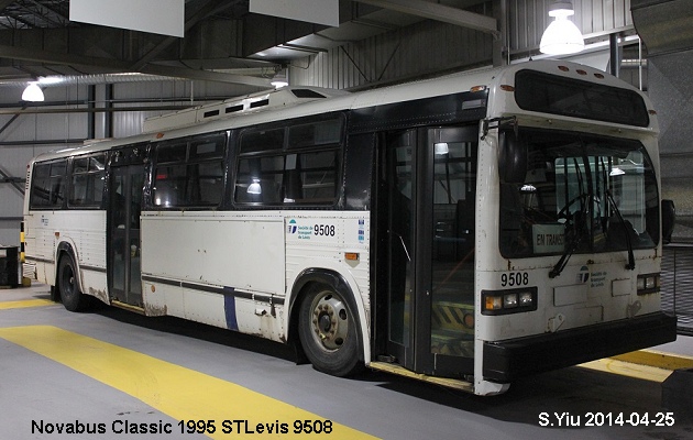 BUS/AUTOBUS: Novabus Classic 1995 STLevis