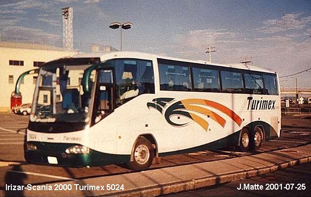 BUS/AUTOBUS: Scania Irizar 2000 Turimex