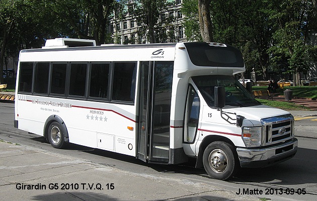 BUS/AUTOBUS: Girardin G5 2010 T.V.Q.