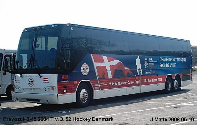 BUS/AUTOBUS: Prevost H3-45 2004 T.V.Q.