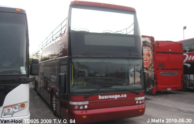 BUS/AUTOBUS: Van Hool TD925 2009 T.V.Q.