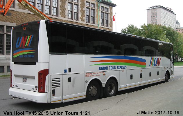 BUS/AUTOBUS: Van Hool TX45 2015 Union Tour