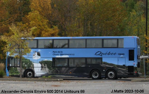BUS/AUTOBUS: Alexander-Dennis Enviro 500 2014 T.V.Q.