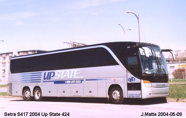 BUS/AUTOBUS: Setra S417HDH 2004 Up State