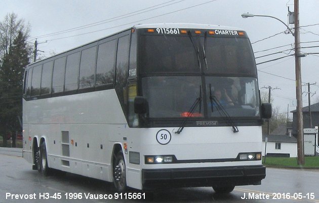 BUS/AUTOBUS: Prevost H3-45 1996 Vausco