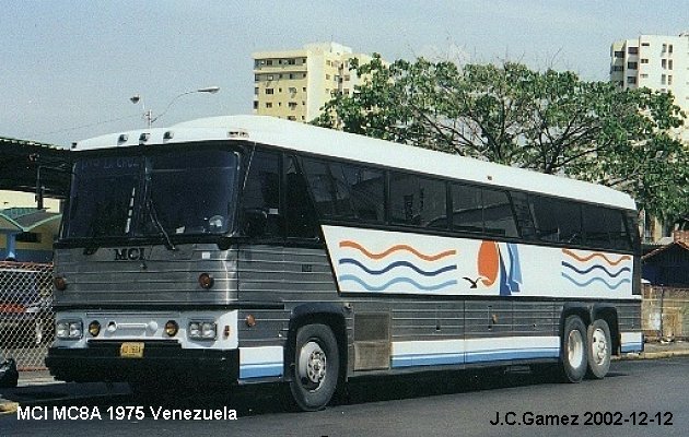 BUS/AUTOBUS: MCI MC 8 A 1975 Venezuela