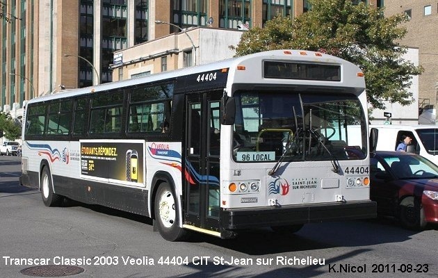 BUS/AUTOBUS: Transcar Classic 2003 Veolia