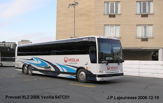 BUS/AUTOBUS: Prevost XL-2 2005 Veolia