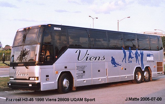 BUS/AUTOBUS: Prevost H3-45 1998 Viens