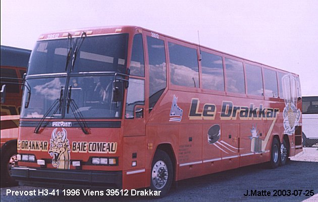 BUS/AUTOBUS: Prevost H3-41 1996 Viens