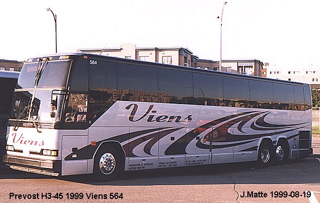 BUS/AUTOBUS: Prevost H3-45 1999 Viens