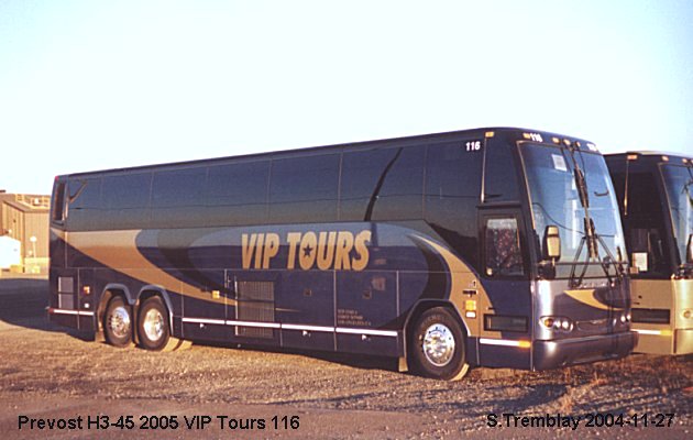 BUS/AUTOBUS: Prevost H3-45 2005 VIP Tours