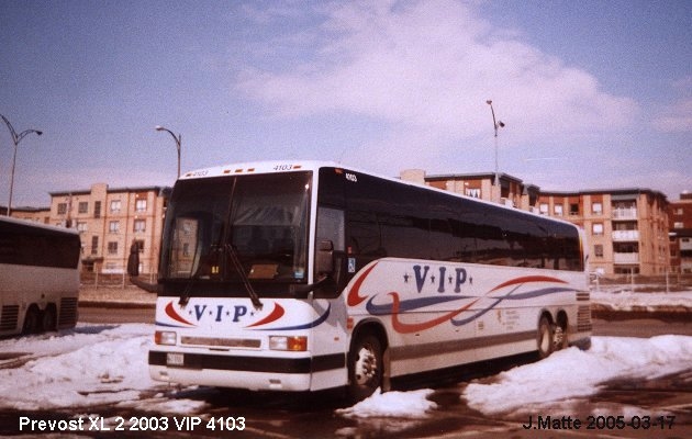 BUS/AUTOBUS: Prevost XL-2 2003 VIP Tours