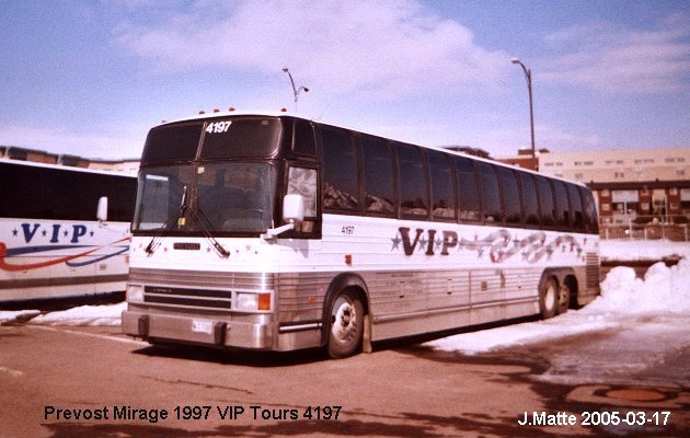 BUS/AUTOBUS: Prevost Mirage 1997 VIP Tours