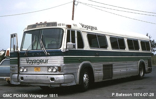 BUS/AUTOBUS: GMC PD4106 1969 Voyageur