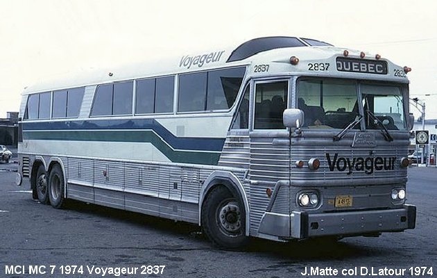 BUS/AUTOBUS: MCI MC 7 1974 Voyageur