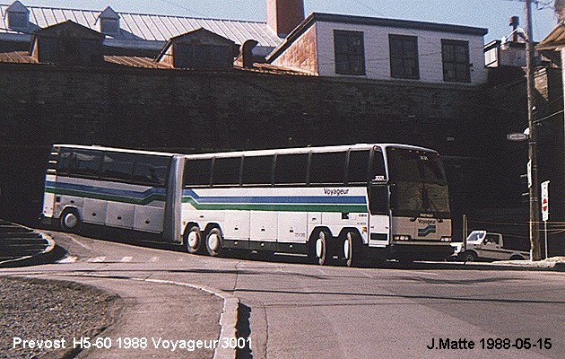 BUS/AUTOBUS: Prevost H5-60 1988 Voyageur