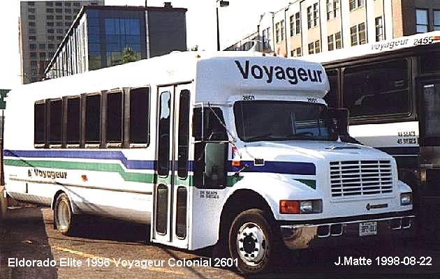 BUS/AUTOBUS: Eldorado Elite 1996 Voyageur Colonial
