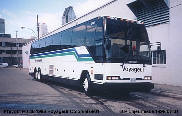 BUS/AUTOBUS: Prevost H3-45 1996 Voyageur Colonial
