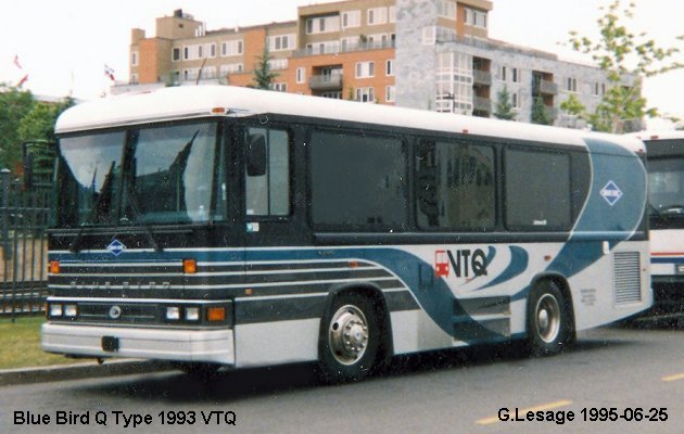 BUS/AUTOBUS: Blue Bird Q Type 1984 VTQ