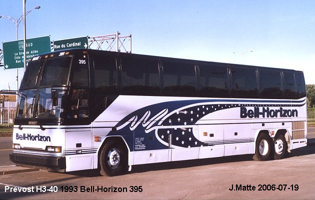 BUS/AUTOBUS: Prevost H3-40 1993 Bell-Horizon