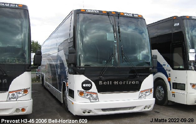 BUS/AUTOBUS: Prevost H3-45 2006 Bell-Horizon